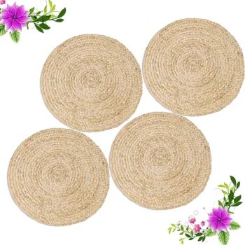 Jute table placemats | Pack of 6 pcs