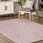 Jute Area Rug For Living Room| Pink colour Rug | Eco Friendly Farmhouse Floor Rugs 1 Photoroom-20240522_181244.webp