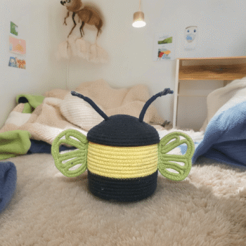 Storage Basket Bee 8x8"